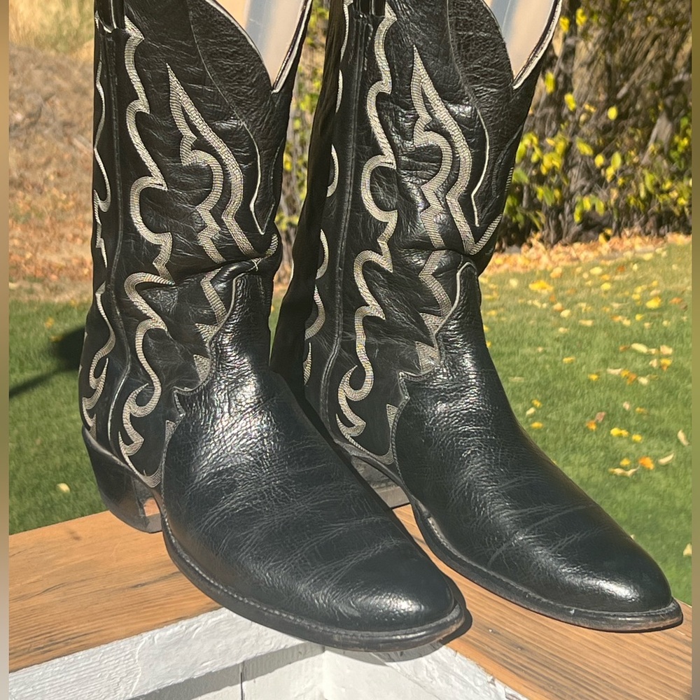 Rare Traid Design Tony Lama Gold Label from 65-70 4100 size = 10D